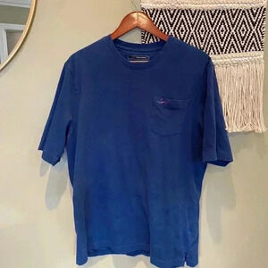 GREG NORMAN MENS NAVY BLUE T SHIRT L